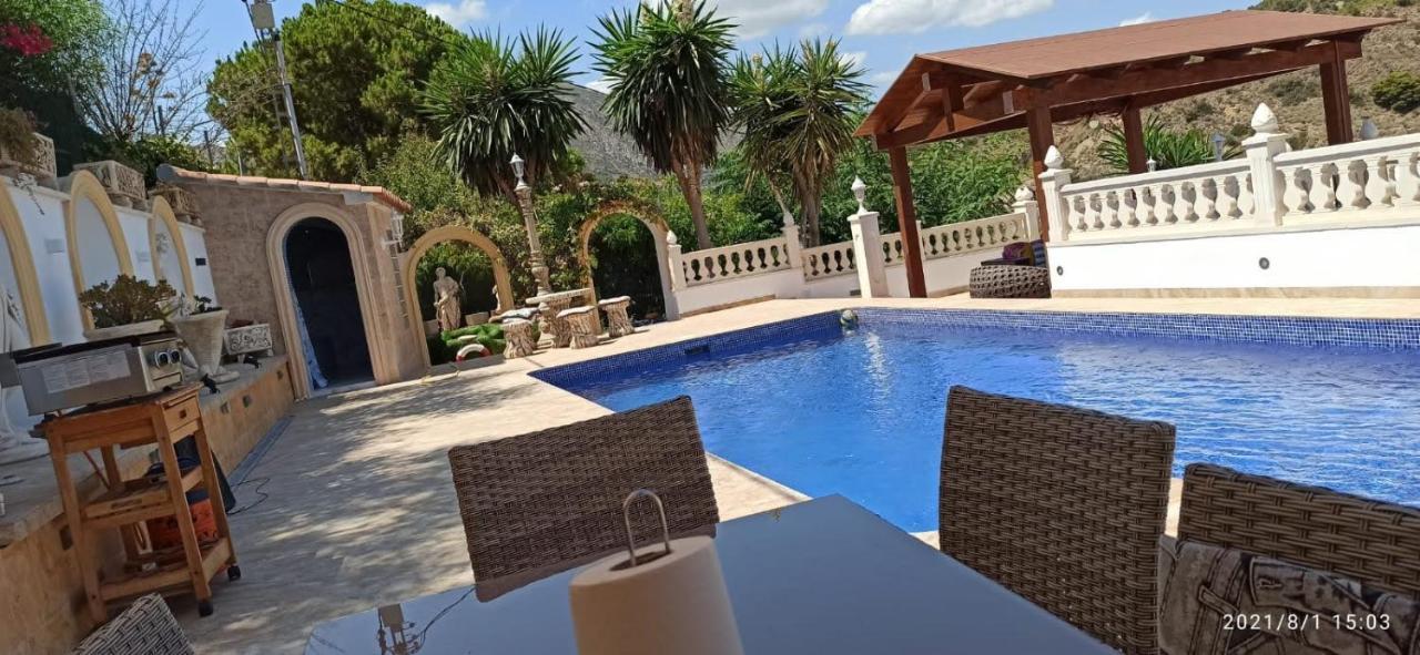 Villa med panoramautsikt med privat pool i Calpe, Costa Blanca, Spanien Eksteriør bilde