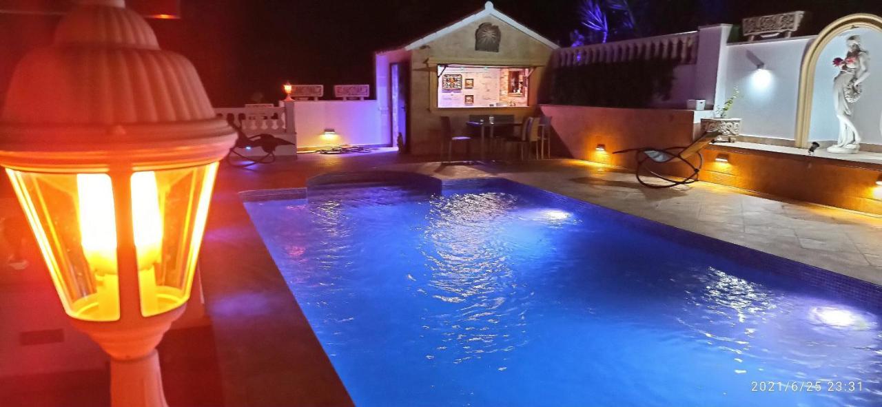 Villa med panoramautsikt med privat pool i Calpe, Costa Blanca, Spanien Eksteriør bilde
