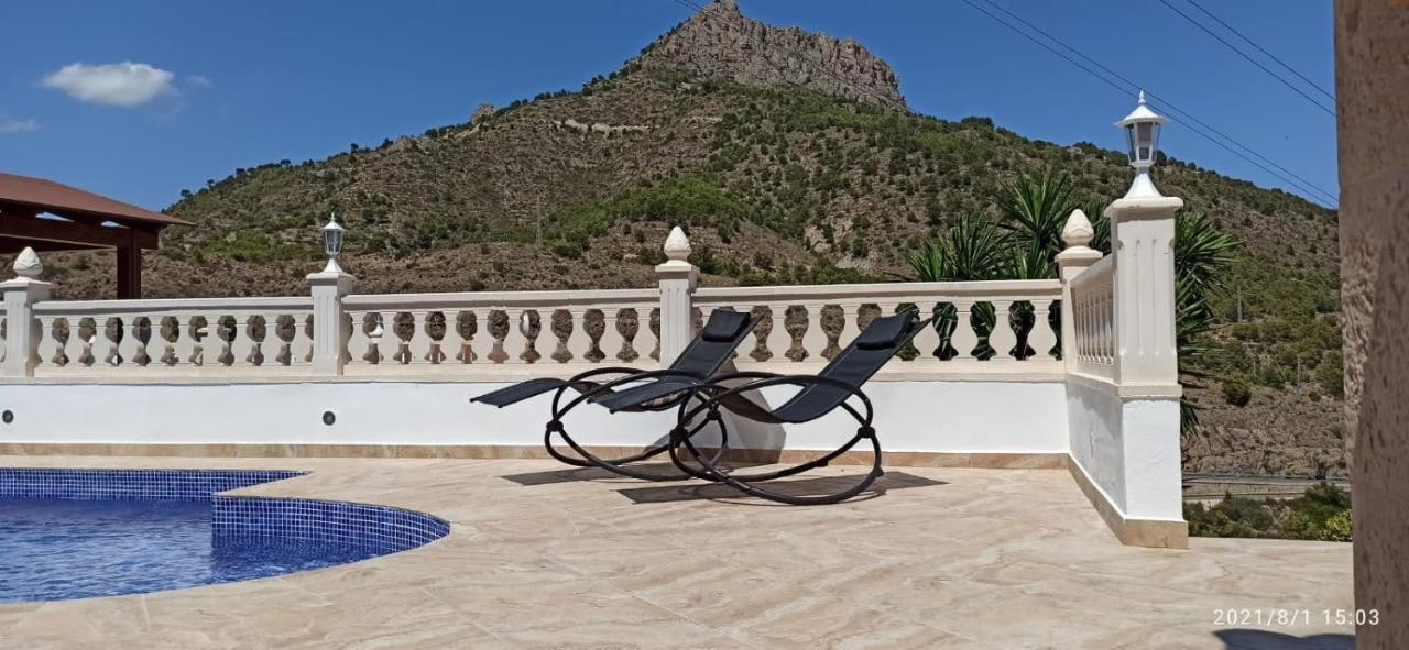 Villa med panoramautsikt med privat pool i Calpe, Costa Blanca, Spanien Eksteriør bilde