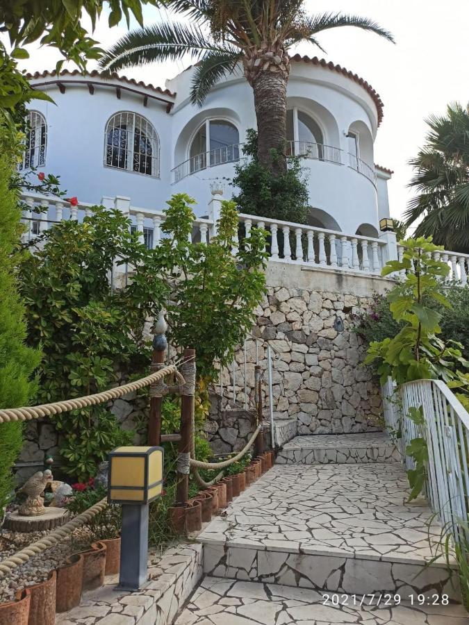 Villa med panoramautsikt med privat pool i Calpe, Costa Blanca, Spanien Eksteriør bilde