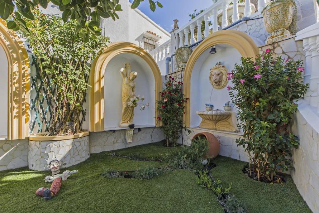 Villa med panoramautsikt med privat pool i Calpe, Costa Blanca, Spanien Eksteriør bilde
